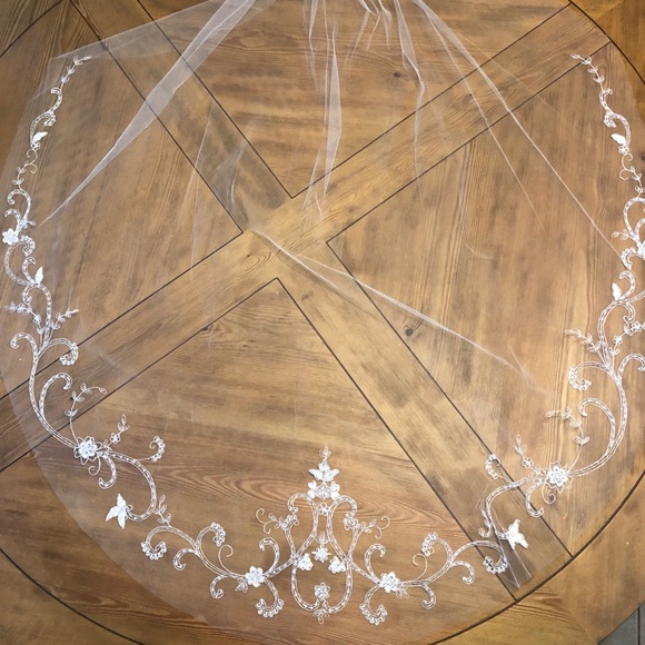 BEAUTIFUL Delicate Bridal Veil main image 4